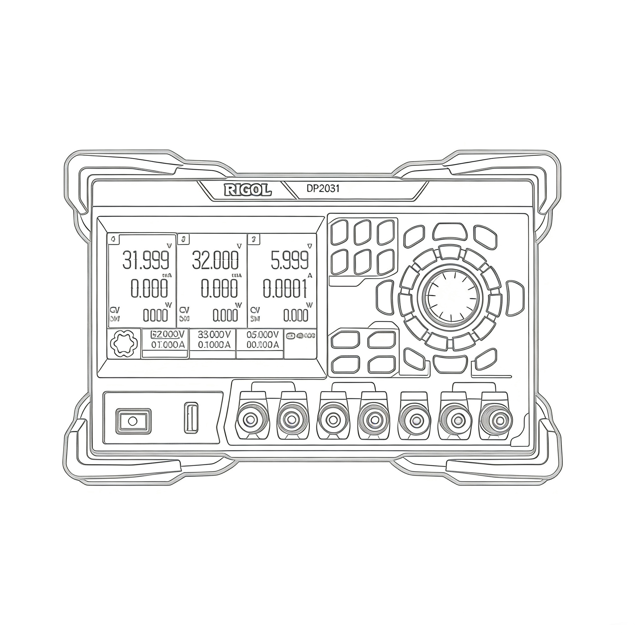 可编程线性直流电源